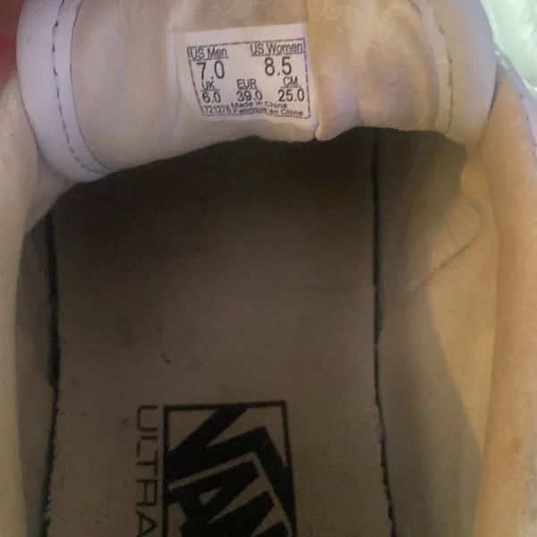 Vans White Sneakers - Image 5