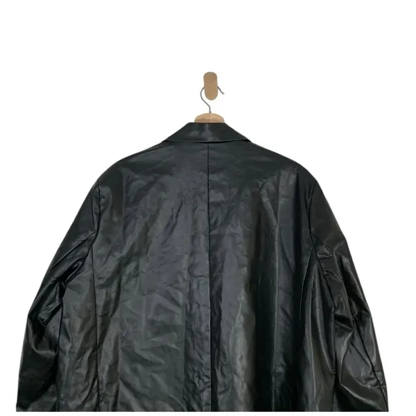 Princess Polly Jocelyn Faux Leather Jacket Size 16 - Image 8