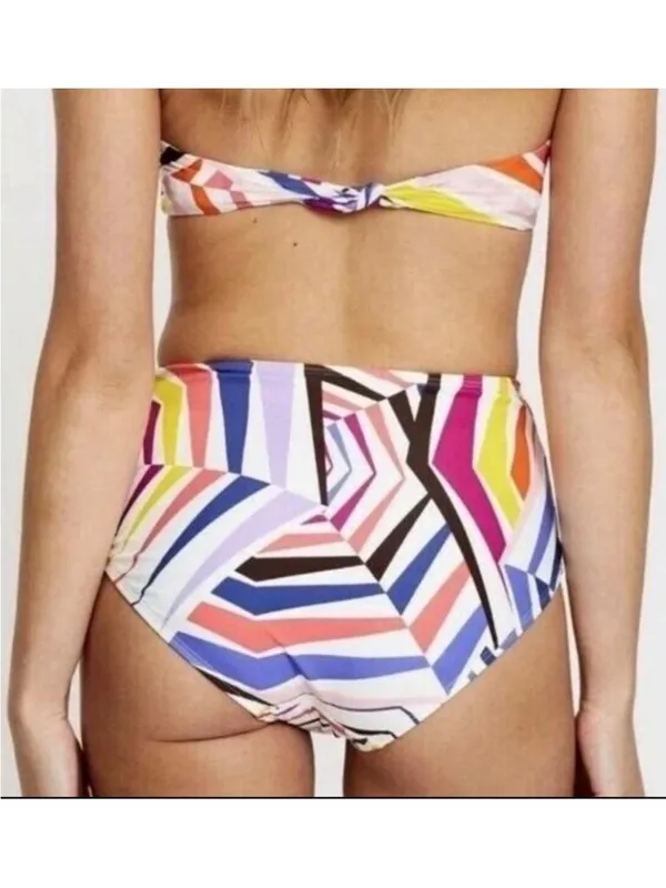 Kate Spade Geobrella Bikini Set Womens Swim Multicolor Tropical Beach Vacation - Image 11