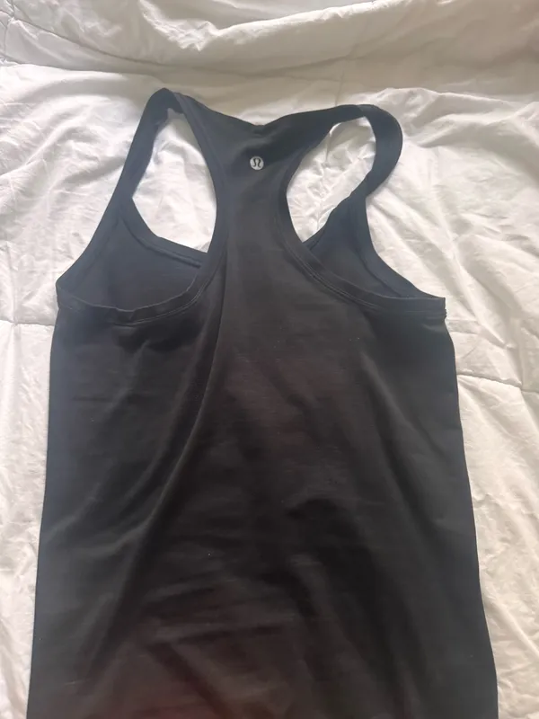 Black Lululemon Racerback Tank - Image 3