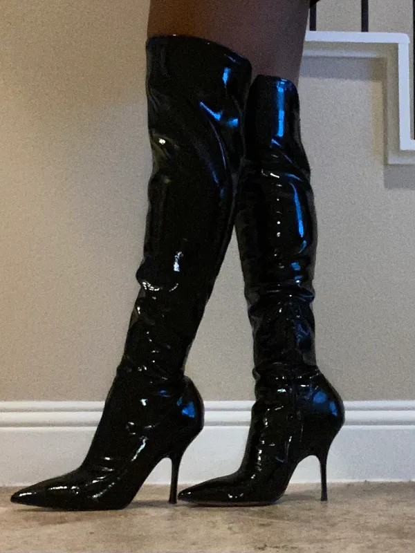 mix no. 6 Patent Heels - Image 3