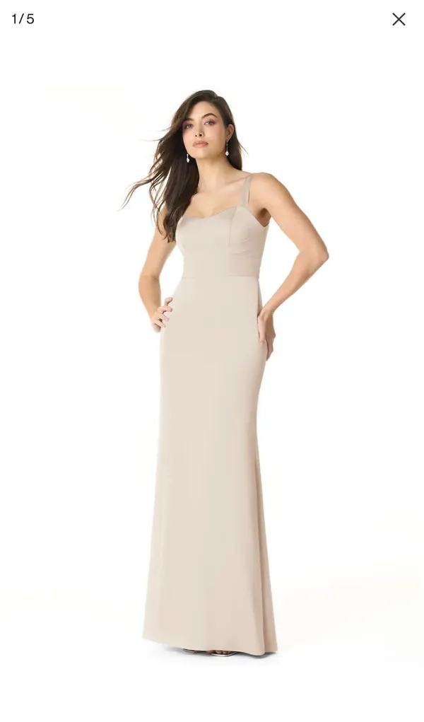 Azazie Riley Amethyst Bridesmaid Dress - Image 4
