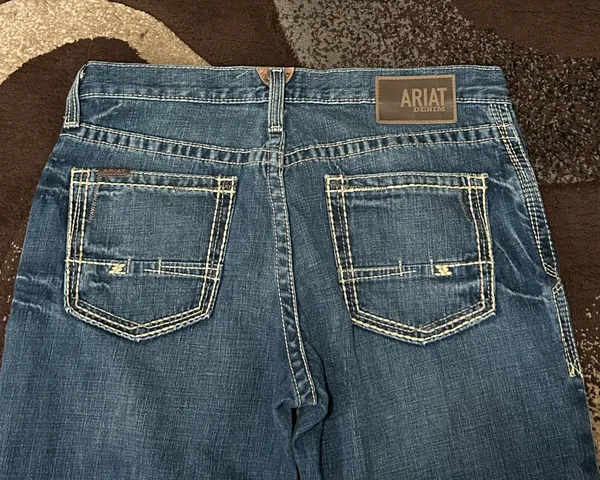 Men’s Ariat Jeans Relaxed Bootcut - Image 4