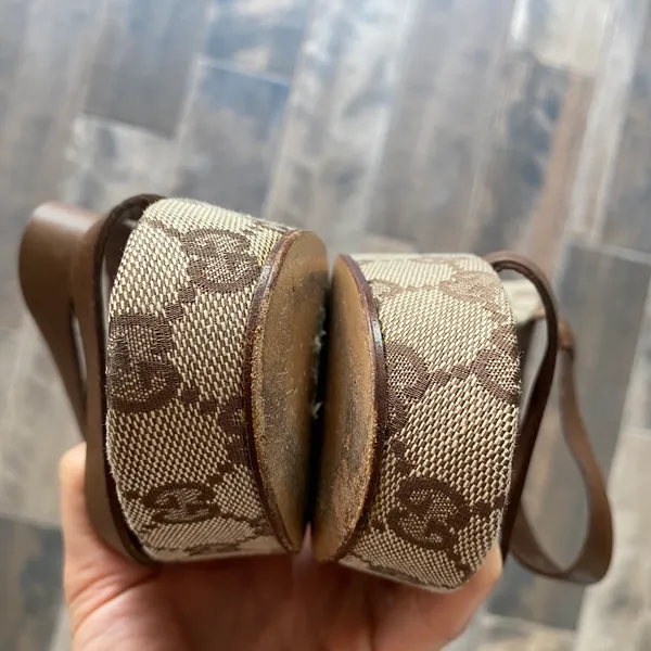 Gucci Slides GG Logo Sandals Wedge - Image 9