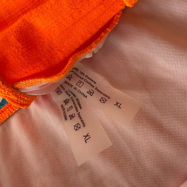 Vibrant Orange Bikini - Image 4