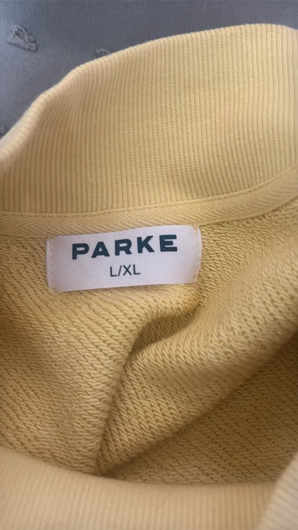 banana cream parke mockneck size l/xl - Image 2