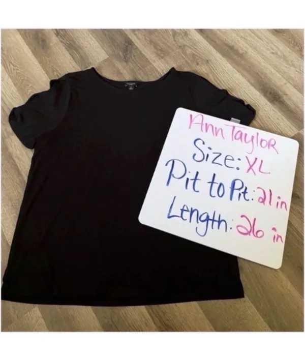 Ann Taylor Black Top - Image 7