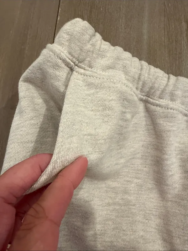 Free People Heather Gray Athletic Lounge Shorts - Image 3