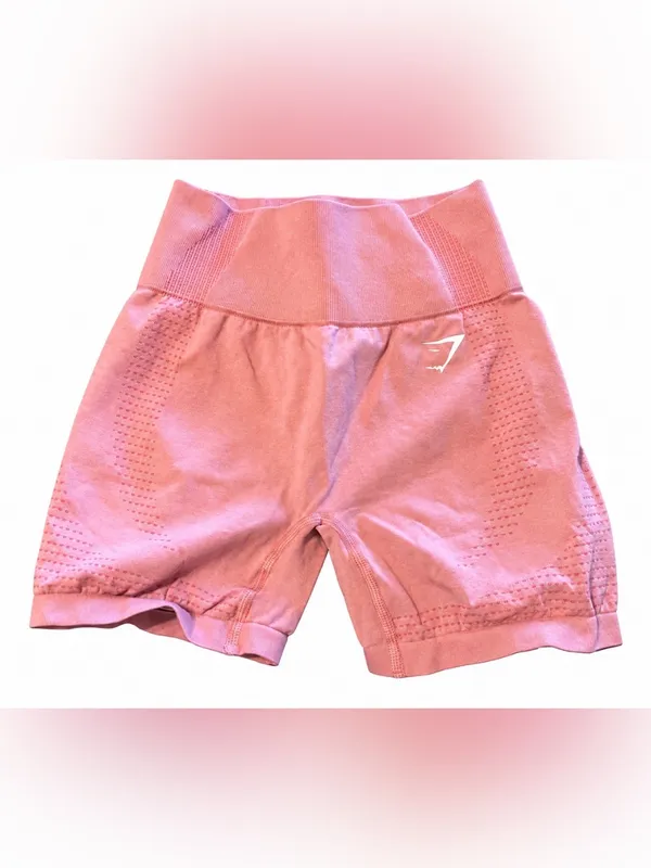 Gymshark Seamless Vital Shorts featuring High-Waist Pink Women - Image 2