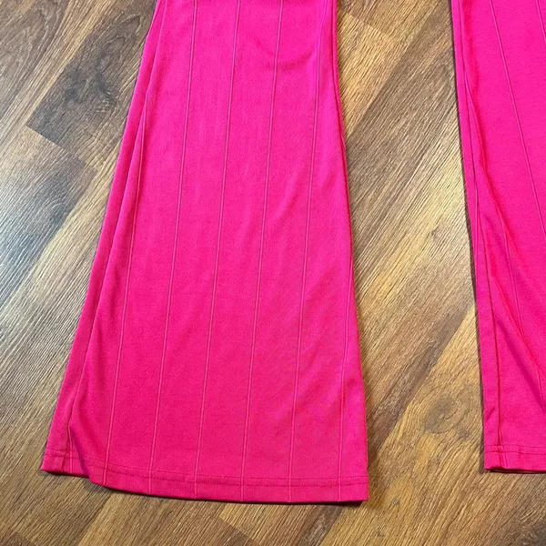 SheIn Pink Flare Women's Pants - Perfect for Barbie Costume - Image 9