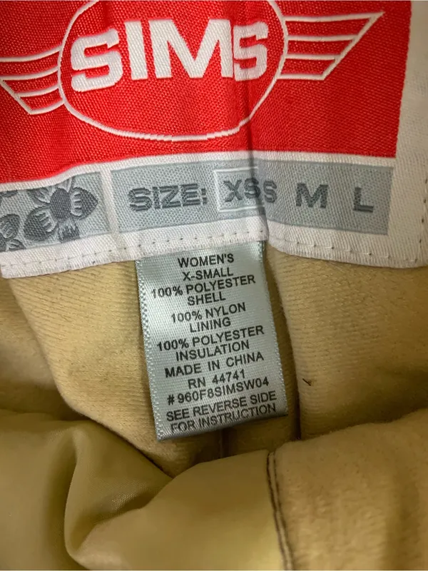 Sims Womens Brown Insulated Snow Ski Cargo Pants Utility Outdoor XS - Image 6