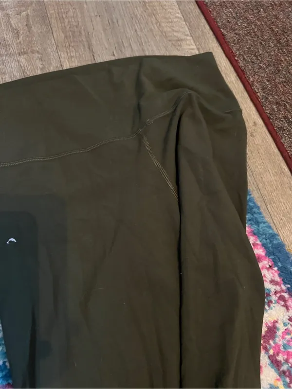 Lululemon align High-Rise Olive Green Active Leggings for Women - Image 7