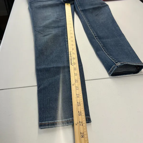 American Eagle Outfitters Hi-Rise Jegging Jeans Women 8 Short Blue‎ Denim Cotton - Image 9
