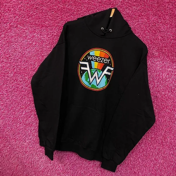 Weezer Rock the Planet Van Weezer Pride Rock Band Hoodie XL - Image 3