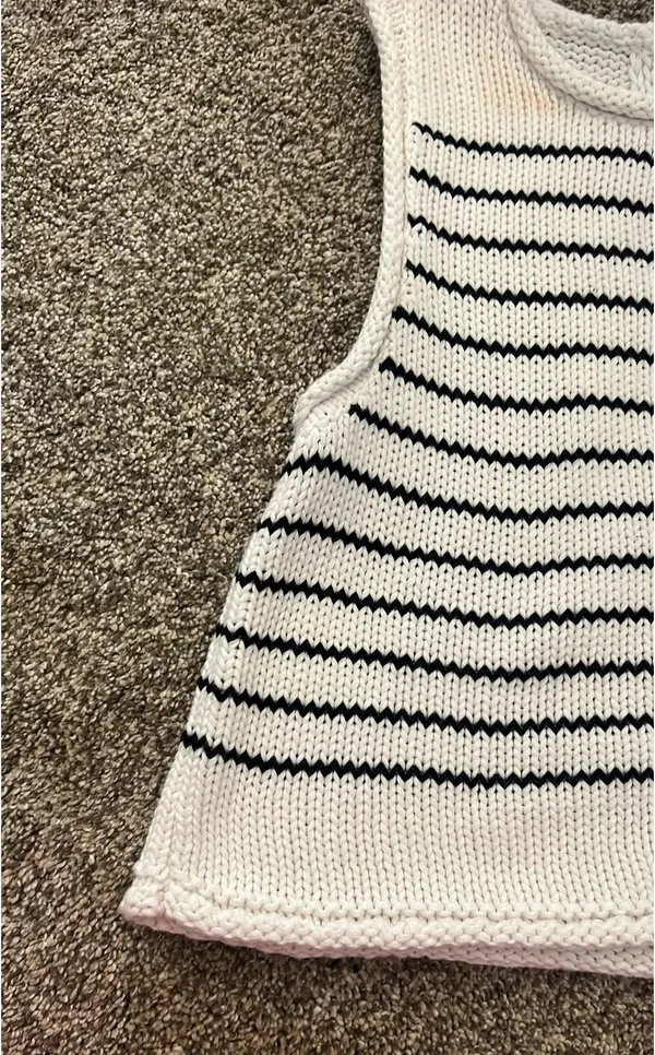 Miou Muse Boutique Sweater White Size M - Image 2