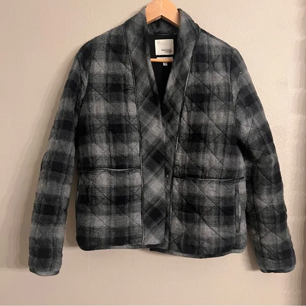 WILFRED FREE Plaid Quilted‎ Jacket - Image 2