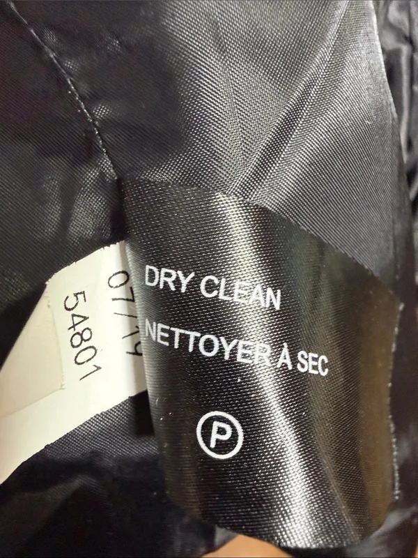 SAM EDELMAN Gray Peacoat Single Breasted Notched Collar Winter Coat Sz M - Image 7