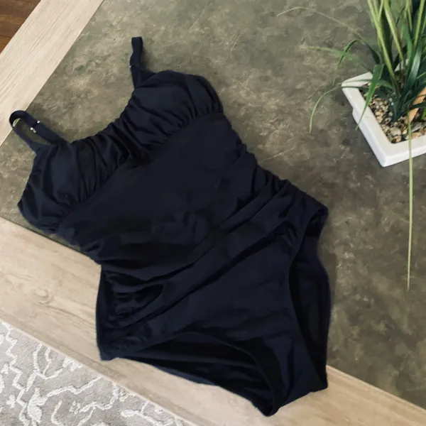 One Piece Swimsuit for Women Tummy Control Bathing Suits Ruched Swimwear - Image 8