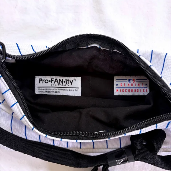 New‎ York Mets MLB Jersey Mini Purse Pinstripe Crossbody Bag Pro-FAN-ity METS - Image 7