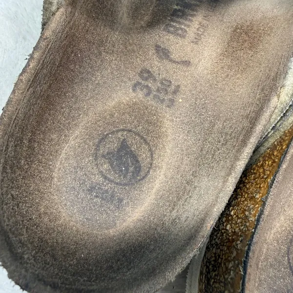 Birkenstock Arizona Shiny Snake Cream Iridescent Sandals Womens 39N EU 8-8.5 US - Image 5