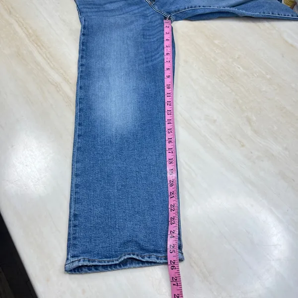 Levis Ribcage Straight Ankle Jeans Womens 27 Blue High Rise Denim A36 - Image 12
