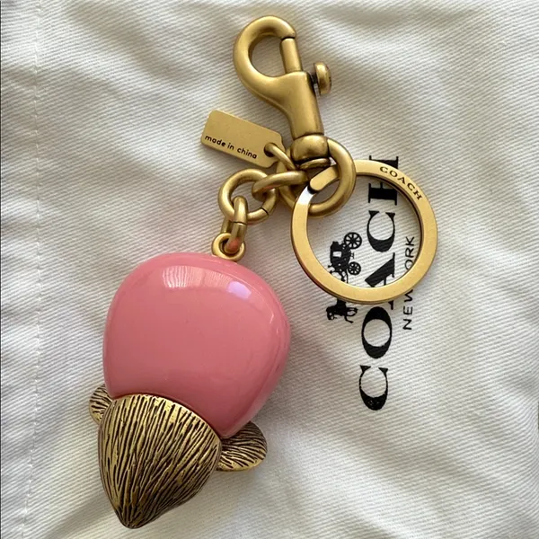 Coach Mouse Bag Charm Keychain - Image 8