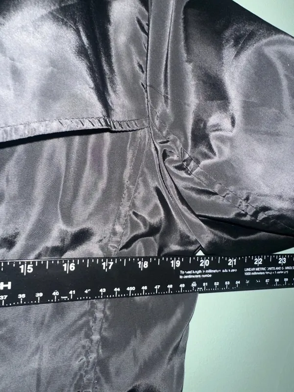 Laura Scott Rain Coat Size M Lightweight Classic jacket Women Waterproof Chic - Image 7