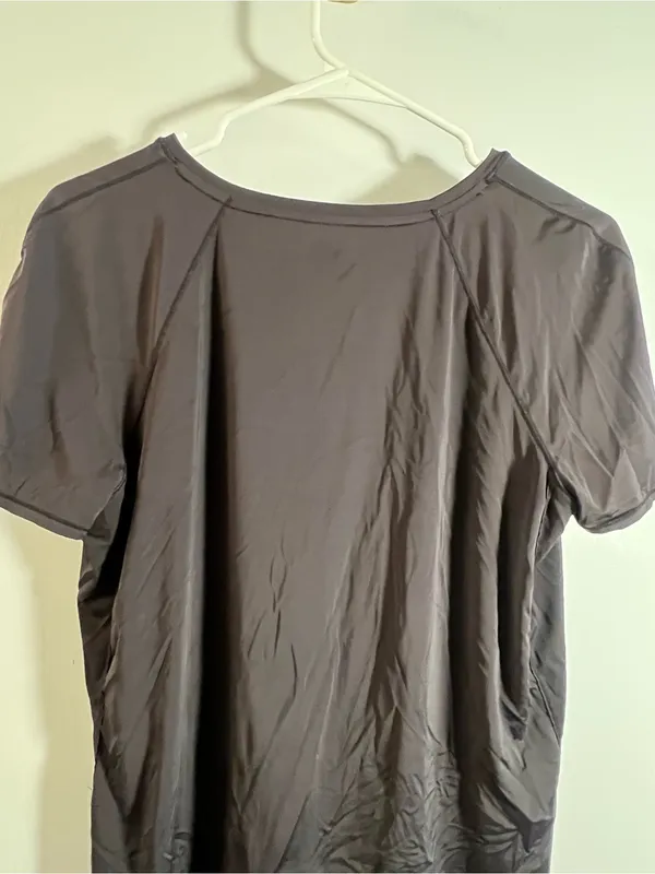 Avia Women’s Size Medium 8-10 Athletic T-Shirt Crewneck Black Short Sleeve Mesh - Image 5