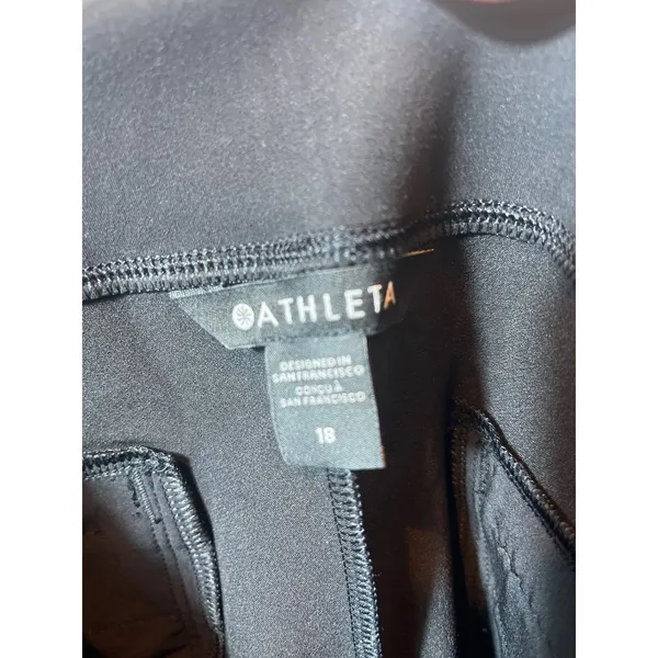 Athleta Womens Pull‎ on Pants Black Size 10 NWOT - Image 4