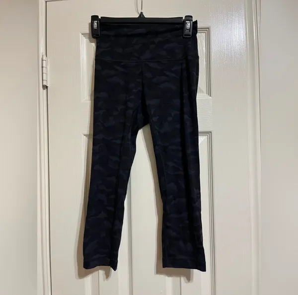 Lululemon Athletic Black Camo Leggings  - Image 2