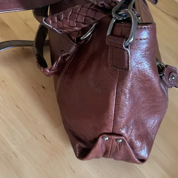 The Sak Montana satchel leather handbag - Image 8