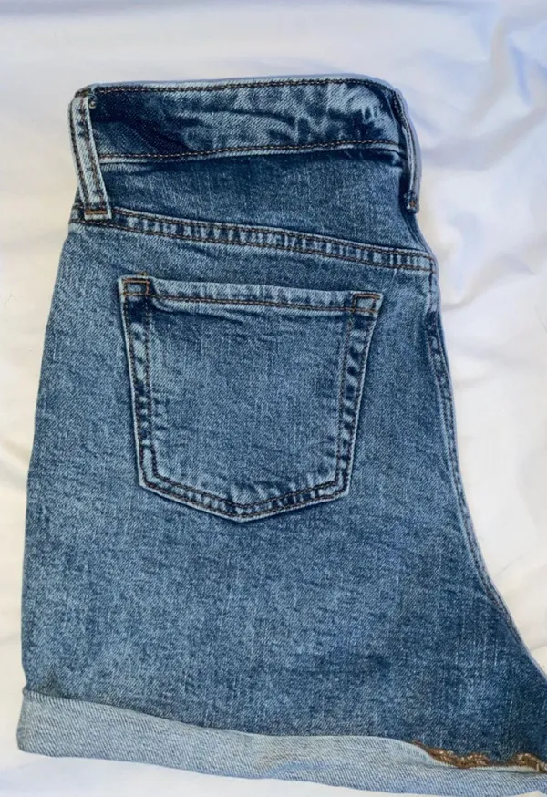 Target High Waisted Jean Shorts - Image 3