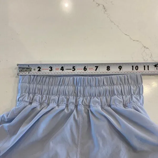 Lululemon Track That High-Rise Lined Short 3" Pastel Blue Size‎ 2 - Image 7