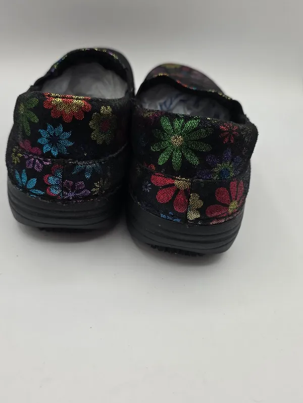 Spring Step Womens Flower Slip On Shoe Clog Mule Size 9.5 Healthcare Nurse Work - Image 9
