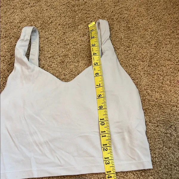 Offline by Aerie White Cropped Tank Top Size Small - Image 4