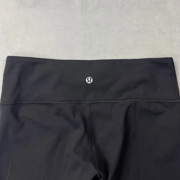 Lululemon Wunder Under Crop Leggings 4 Black Activewear Yoga Gym - Image 5