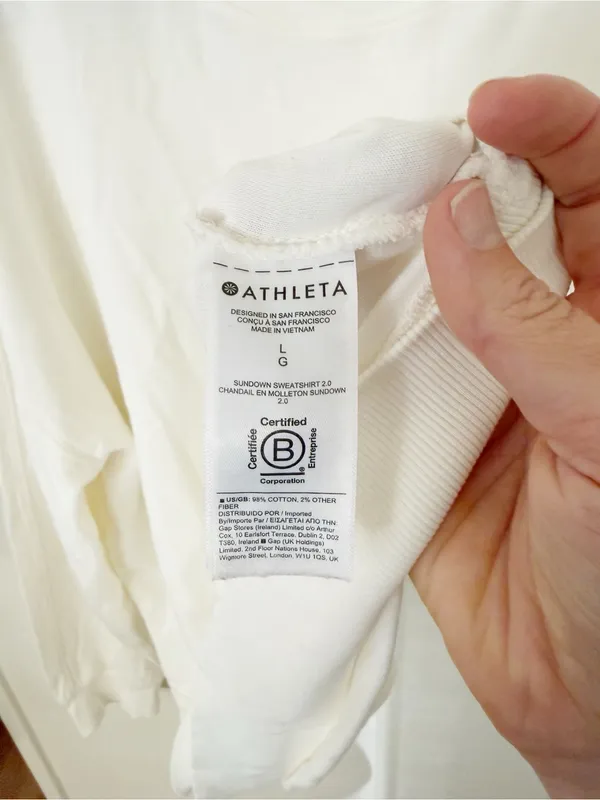 Athleta Sundown Sweatshirt 2.0 Sz L - Image 6