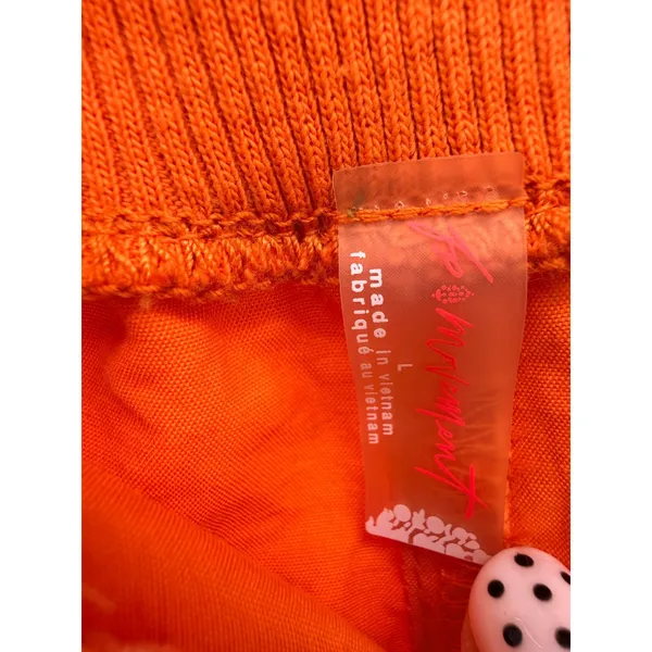 FP Movement Free People Mesmerize Me Cargo Pants Orange Womens‎ L Baggy Jogger - Image 7