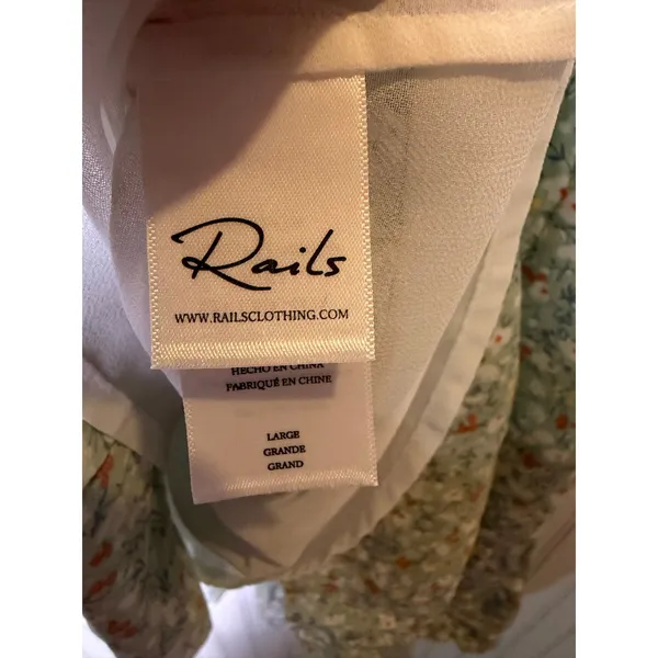 Rails Kiki Green Summer Meadow Dress - Image 5