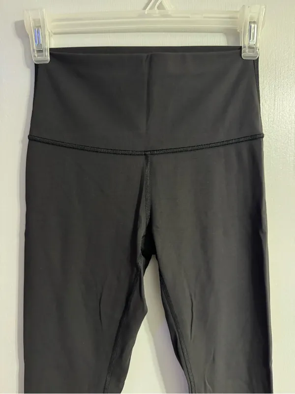 lululemon athletica Black High Waist Workout Leggings Size 4 - Image 6