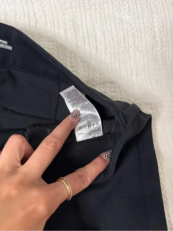 Old Navy Black Men's Dress Pants - Straight Leg - Image 4