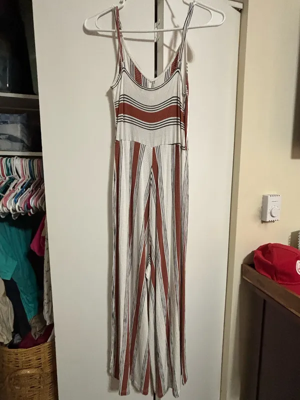 Rue 21 Striped Jumpsuit - Image 3