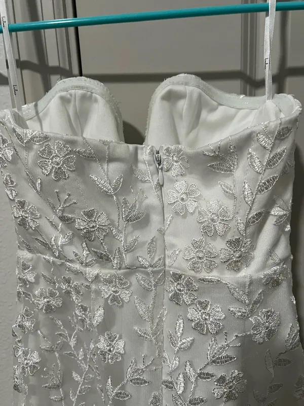 Lulus White Dress Mini - Image 3