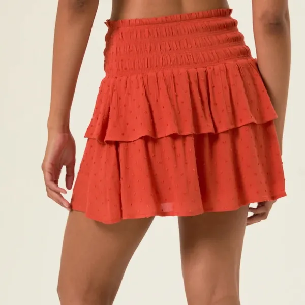 NEW Altar’d State Layerd Clip Dot Skirt Size XXL NWT - Image 3