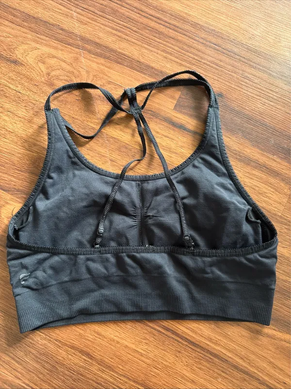 Fabletics Sports Bra Medium Black - Image 5