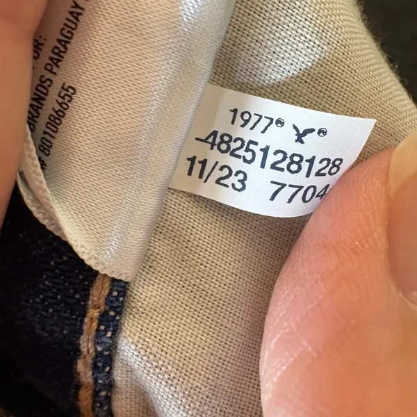 American Eagle Perfect‎ Short Size 8 Dark Wash - Image 5