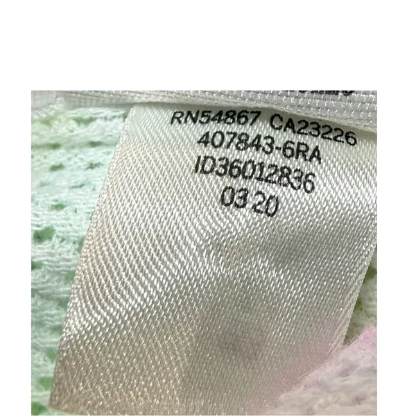 Victoria’s Secret PINK Mesh Tie Dye Pullover Hoodie – Rainbow Pastel – Large NWT - Image 9