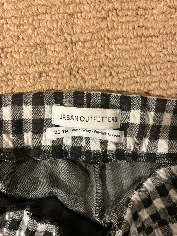 Urban Outfitters High Rise Plaid Pants - Image 3