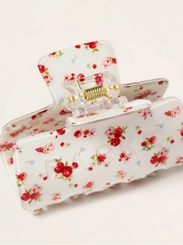 Parke x Target claw clip floral print - Image 2