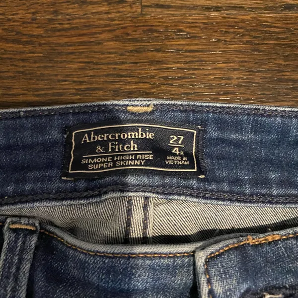 Abercrombie & Fitch High Rise super skinny jeans - Image 2